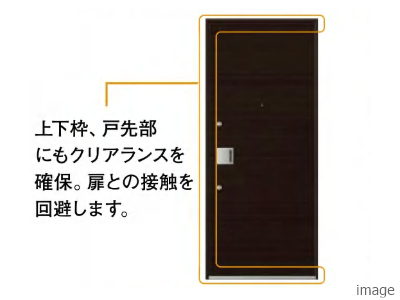 対震玄関ドア｜ザ・パークハウスグラン麻布仙台坂